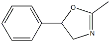 2-Methyl-5-Phenyl-4,5-Dihydro-1,3-Oxazole 结构式