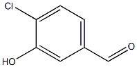 4-CHLORO-3-HYDROXYBENZALDEHYDE 结构式