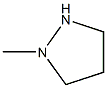 N-METHYL PYRAZOLIDINE 结构式