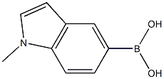 N-METHYLINDOLE-5-BORONIC AICD 结构式