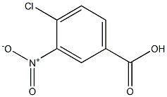 P-CHLORO-3-NITROBENZOIC ACID 结构式