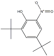 2-NITRO-4,6-DI-TERT-BUTYLPHENOL 结构式