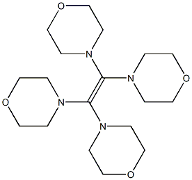 TETRAKIS(N-MORPHOLINYL)ETHYLENE 结构式