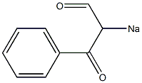 (1-FORMYL-2-OXO-2-PHENYLETHYL)SODIUM 结构式