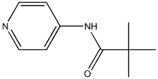 2,2-DMETHYL-N-PYRIDIN-4-YL-PROPIONAMIDE 结构式