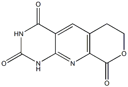 6,7-dihydro-1H-pyrano[4',3':5,6]pyrido[2,3-d]pyrimidine-2,4,9(3H)-trione 结构式