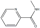 N-methylpyridine-2-carboxamide 结构式