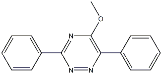 3,6-diphenyl-1,2,4-triazin-5-yl methyl ether 结构式