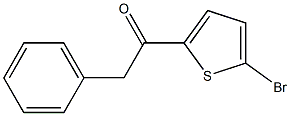 1-(5-bromo-2-thienyl)-2-phenyl-1-ethanone 结构式