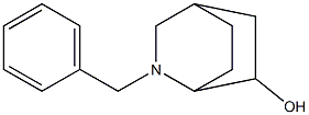 2-benzyl-2-azabicyclo[2.2.2]octan-6-ol 结构式