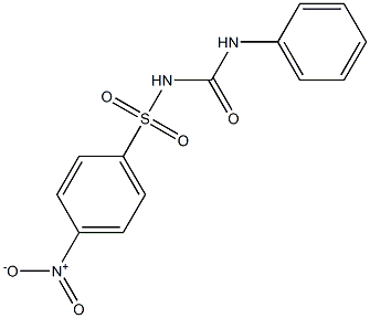 [(anilinocarbonyl)amino](4-nitrophenyl)dioxo-lambda~6~-sulfane 结构式