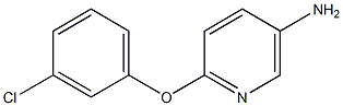 5-Amino-2-(3-chlorophenoxy)pyridine 结构式