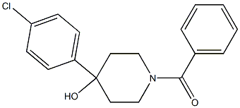 [4-(4-chlorophenyl)-4-hydroxypiperidino](phenyl)methanone 结构式