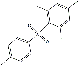 mesityl (4-methylphenyl) sulfone 结构式