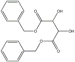 dibenzyl 2,3-dihydroxysuccinate 结构式