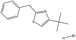 2-benzyl-4-(tert-butyl)-1,3-thiazole hydrobromide 结构式