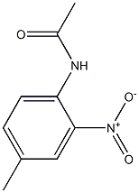 N1-(4-methyl-2-nitrophenyl)acetamide 结构式