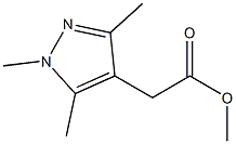 methyl (1,3,5-trimethyl-1H-pyrazol-4-yl)acetate 结构式