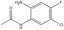 N1-(2-amino-5-chloro-4-fluorophenyl)acetamide 结构式