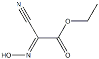 (E)-ETHYL-2-CYANO-2-(HYDROXYIMINO)ACETATE 结构式