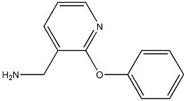 (2-phenoxypyridin-3-yl)methanamine 结构式