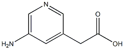 (5-Amino-pyridin-3-yl)-acetic acid 结构式