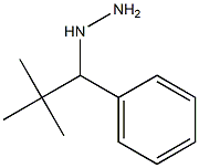 1-(2,2-dimethyl-1-phenylpropyl)hydrazine 结构式