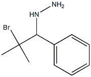 1-(2-bromo-2-methyl-1-phenylpropyl)hydrazine 结构式