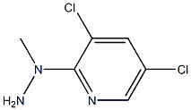 1-(3,5-dichloropyridin-2-yl)-1-methylhydrazine 结构式