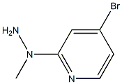 1-(4-bromopyridin-2-yl)-1-methylhydrazine 结构式