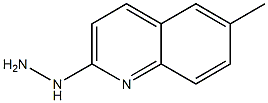 1-(6-methylquinolin-2-yl)hydrazine 结构式