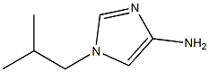 1-isobutyl-1H-imidazol-4-amine 结构式