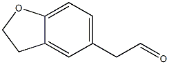 2-(2,3-dihydrobenzofuran-5-yl)acetaldehyde 结构式