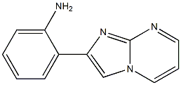 2-(imidazo[1,2-a]pyrimidin-2-yl)aniline 结构式
