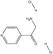 4-(2'-AMINOACETYL)PYRIDINE DIHYDROCHLORIDE 结构式