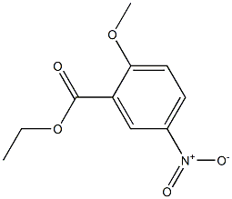 ethyl 2-methoxy-5-nitrobenzoate 结构式