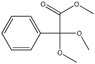 methyl 2,2-dimethoxy-2-phenylacetate 结构式