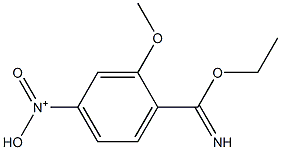 N-(4-(ethoxy(imino)methyl)-3-methoxyphenyl)-N-oxohydroxylammonium 结构式