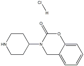 3-(4-piperidyl)-4H-benzo[e]1,3-oxazin-2-one hydrochloride 结构式