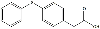 2-(4-(Phenylthio)Phenyl)Acetic Acid 结构式