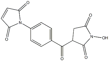 p-Maleimidobenzoyl N-hydroxysuccinimide 结构式