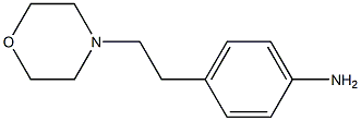 4-(2-morpholinoethyl) benzenamine 结构式