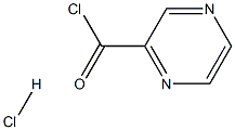 Pyrazine-2-carbonyl chloride hydrochloride 结构式