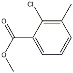 2-氯-3-甲基苯甲酸甲酯 结构式