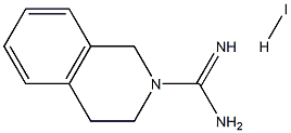 3,4-二氢-1 H-异喹啉-2-碳脒 氢碘酸盐,98% 结构式