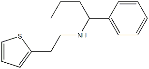 (1-phenylbutyl)[2-(thiophen-2-yl)ethyl]amine 结构式