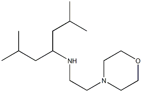 (2,6-dimethylheptan-4-yl)[2-(morpholin-4-yl)ethyl]amine 结构式