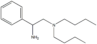 (2-amino-2-phenylethyl)dibutylamine 结构式