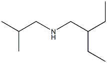 (2-ethylbutyl)(2-methylpropyl)amine 结构式