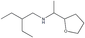 (2-ethylbutyl)[1-(oxolan-2-yl)ethyl]amine 结构式